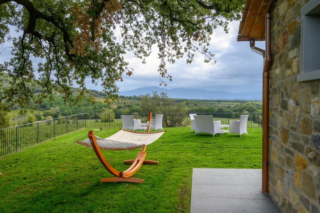 Podere La Doccia Civitella in Val di Chiana Bagian luar foto