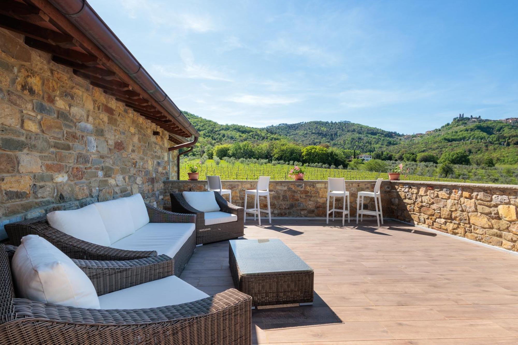 Podere La Doccia Civitella in Val di Chiana Bagian luar foto
