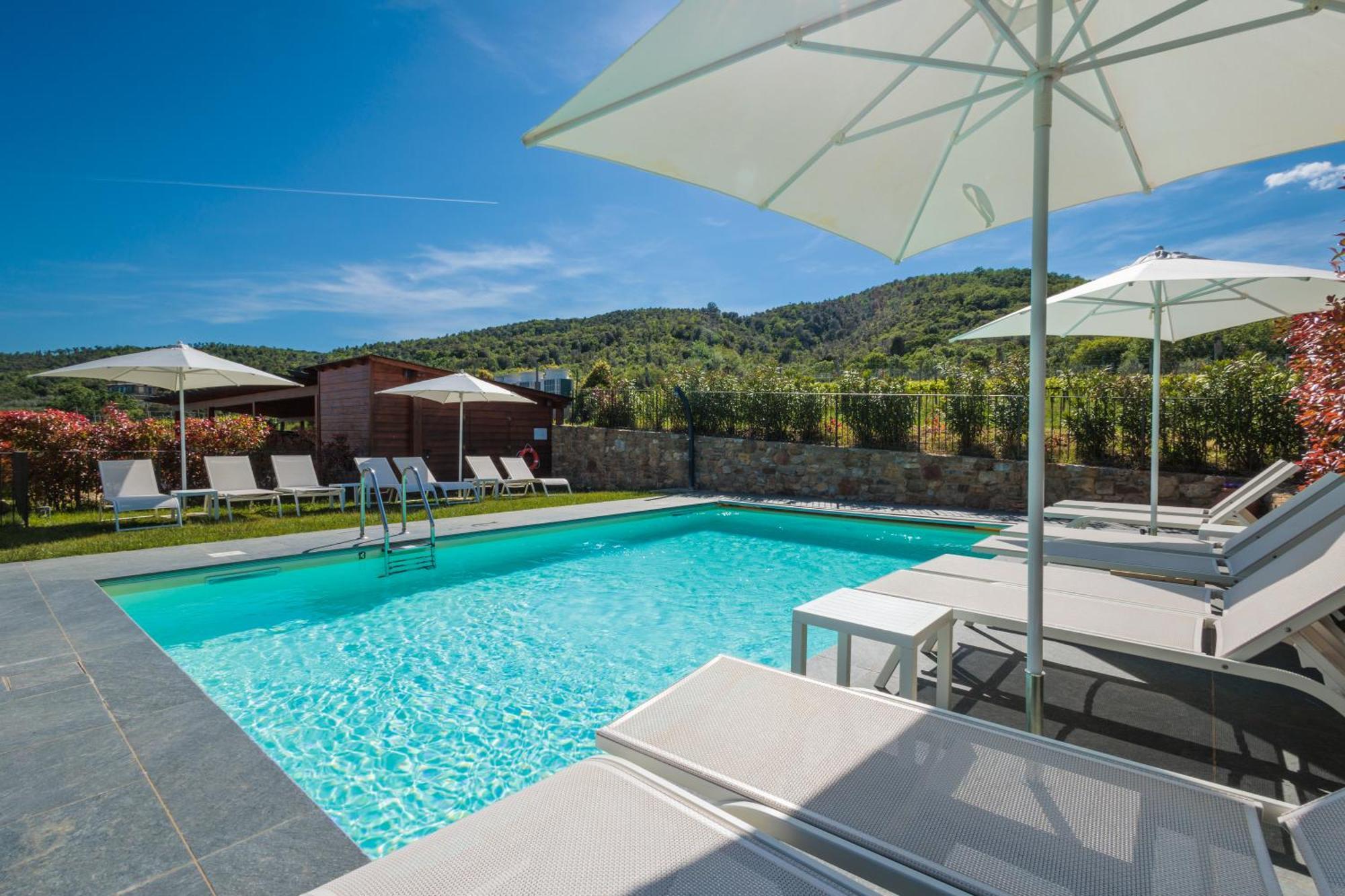Podere La Doccia Civitella in Val di Chiana Bagian luar foto